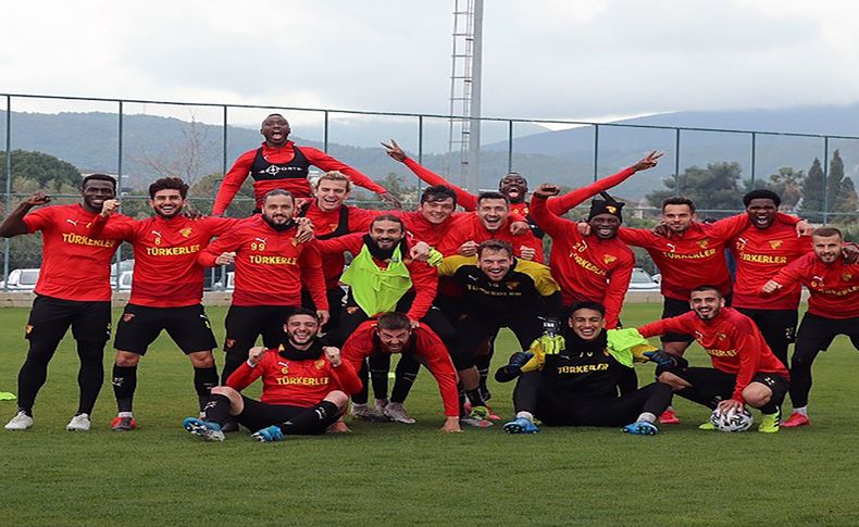 Göztepe, MKE Ankaragücü maçının hazırlıklarını sürdürdü