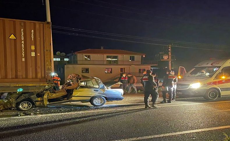 İzmir'de feci kaza: Olay yerinde hayatını kaybetti
