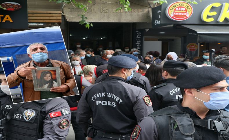 İzmir'de evlat nöbeti tutan babadan, çadırlarının kaldırılmasını isteyen HDP'lilere tepki