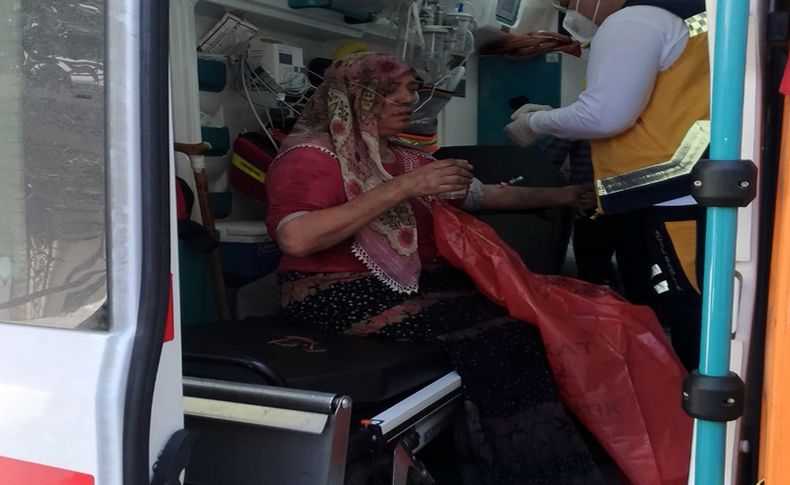 İzmir'de yangın paniği! Mahsur kalan kadın ile torununu itfaiye ekipleri kurtardı