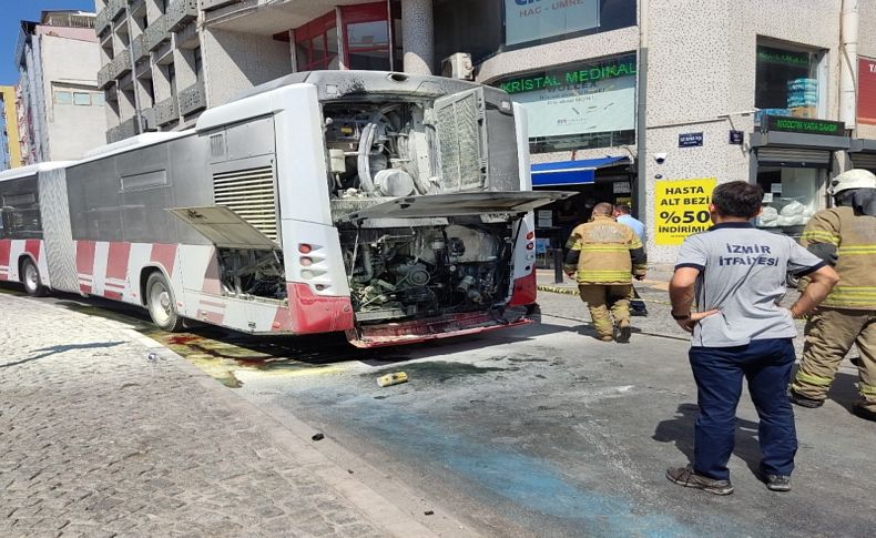 Otobüste yürekleri ağza getiren patlama!