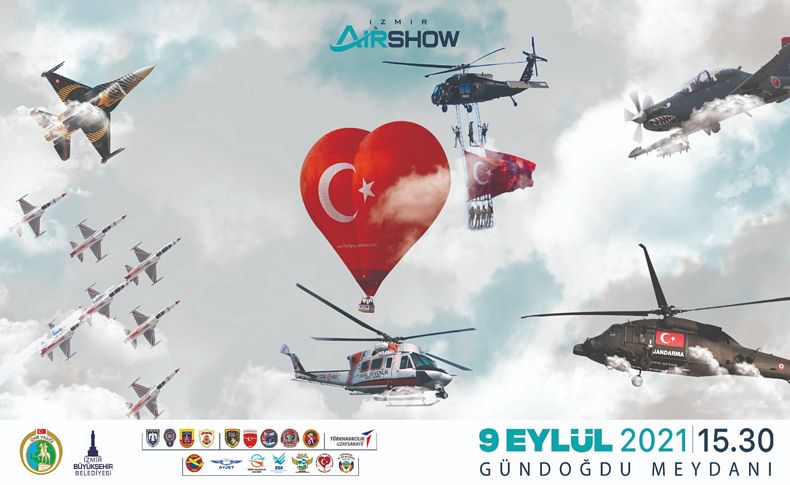 9 Eylül'de İzmir semalarında sürpriz gösteriler gerçekleştirilecek