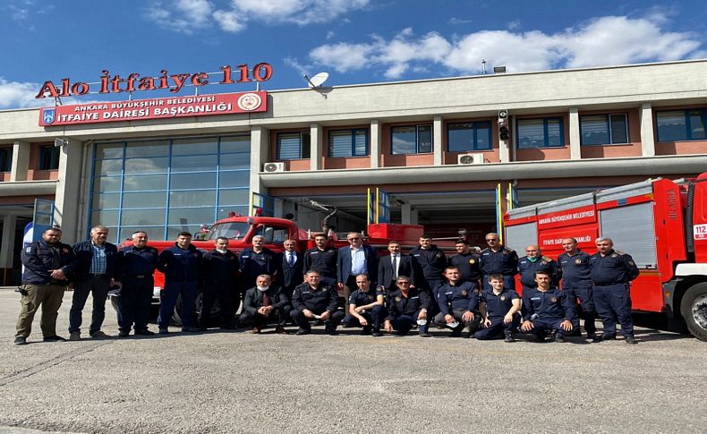 CHP’li Sertel’den Ankara itfaiyesine ziyaret