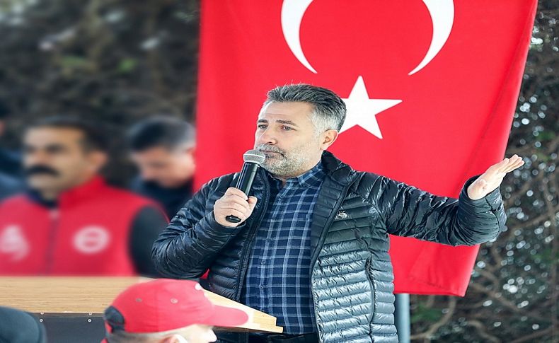 Başkan Sandal işçilere seslendi: Her zaman yanınızdayız