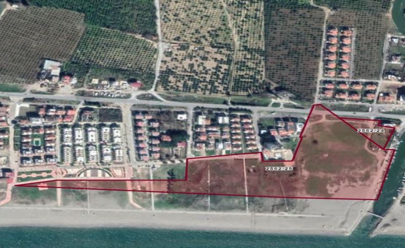 Gümüldür'deki denize sıfır araziye otel planı Resmi Gazete'de