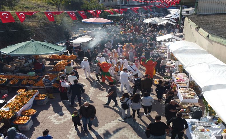 Menderes’te Mandalina Festivali’ne büyük ilgi