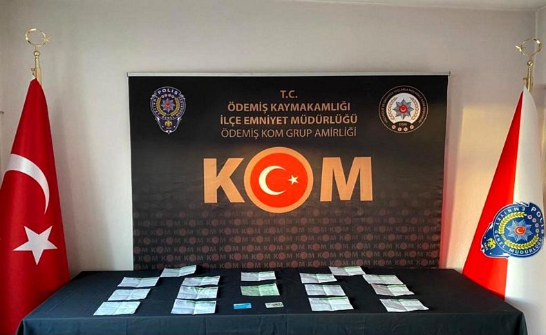 İzmir'de tefecilik yapan 1 kişi yakalandı