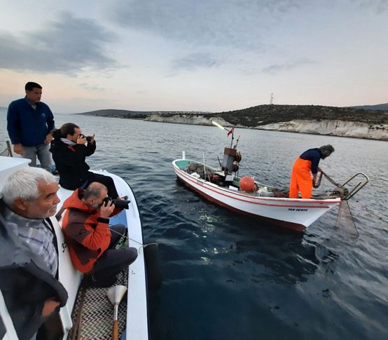 Mordoğanlı balıkçıların yaşamı belgesel oldu