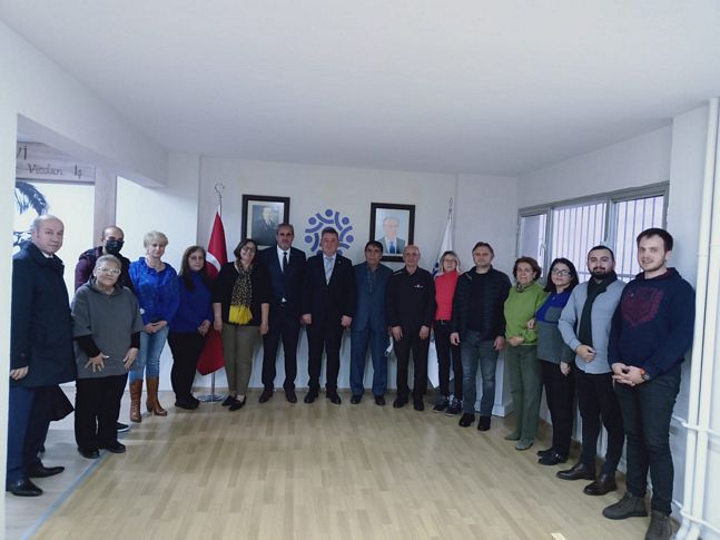 Azerbaycanlılar Derneği'nden Memleket Partisi İzmir'e ziyaret
