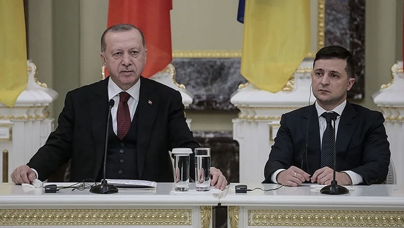 Cumhurbaşkanı Erdoğan'dan Kiev'de 'arabuluculuk' mesajı
