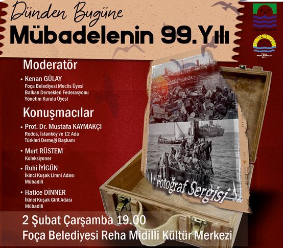 Dünden Bugüne Mübadelenin 99. Yılı Foça’da anılacak