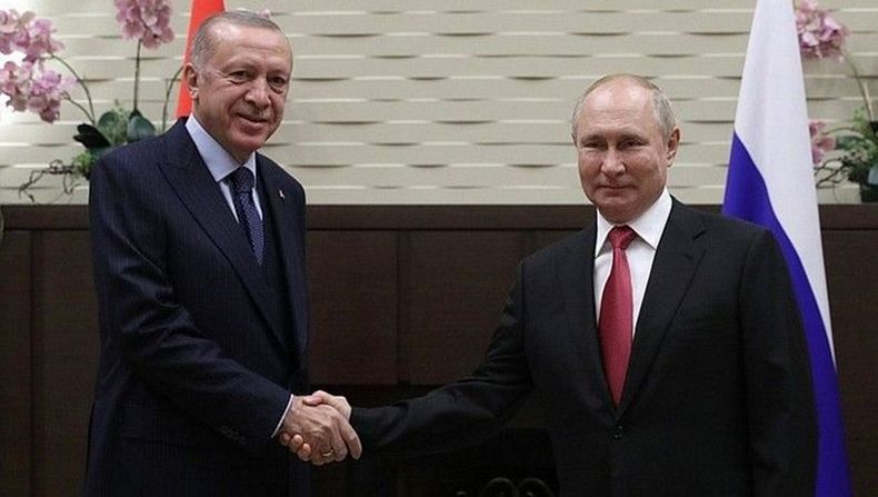 Erdoğan, Putin ve Aliyev'le görüştü