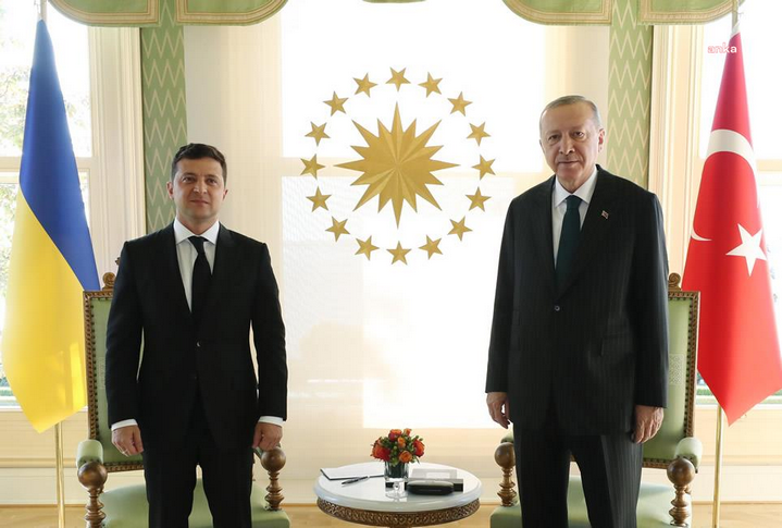 Erdoğan Zelenskiy ile görüştü