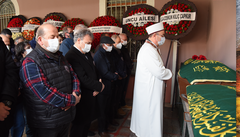 Eski Bornova Belediye Başkanı Naşit Kılıç son yolculuğuna uğurlandı