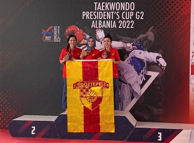 Göztepe Taekwondo Takımı, Avrupa Başkanlık Kupası’nda şampiyon