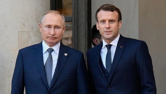 Macron'dan Putin'e 