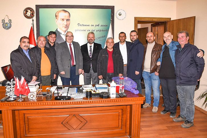 Pehlivan’dan oda başkanlarına ‘hayırlı olsun’ ziyareti