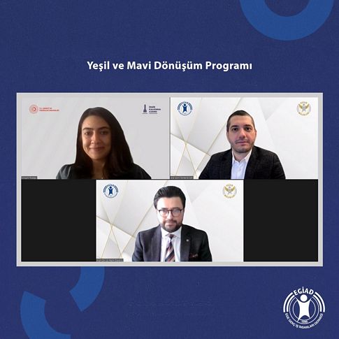 Yeşil ve mavi dönüşüm programı EGİAD’a açıldı