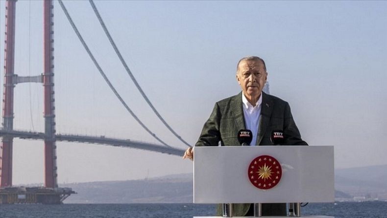 Erdoğan, 1915 Çanakkale Köprüsü'nün açılışını yaptı
