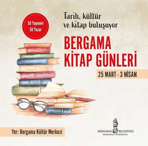 Bergama Kitap Günleri için geri sayım