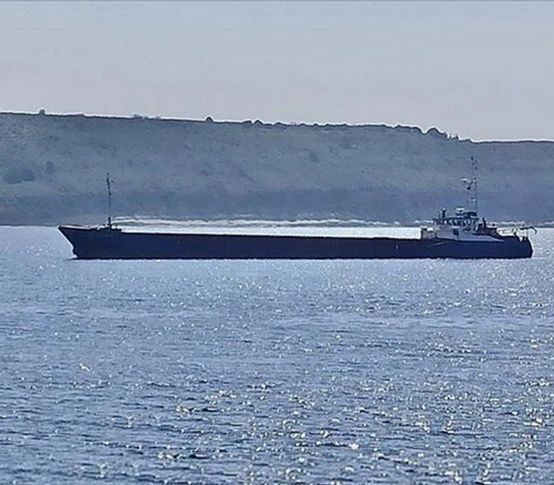Çanakkale Boğazı'nda gemi karaya oturdu