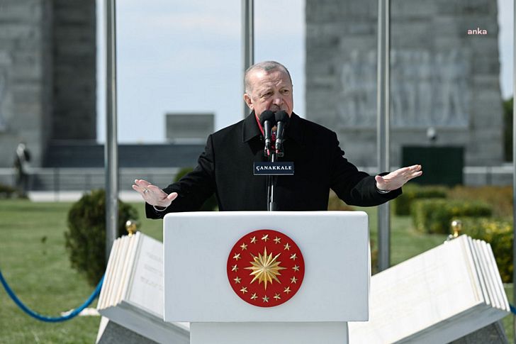 Erdoğan'dan 'Çanakkale Zaferi' mesajı