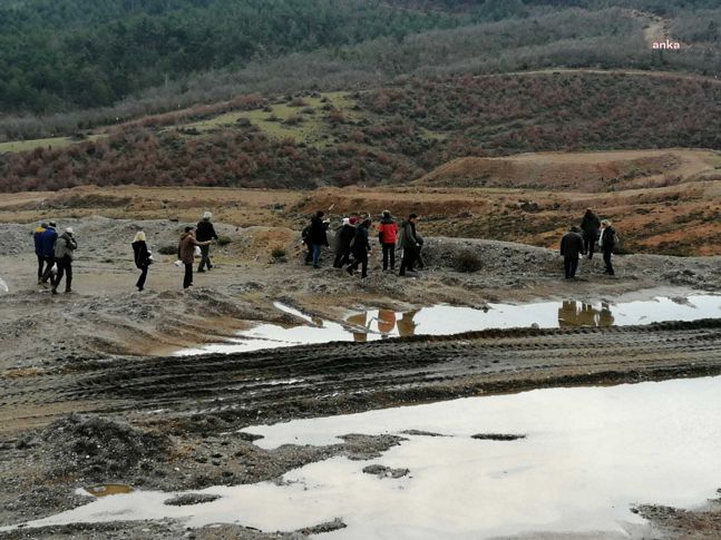 Kazdağları'nda altın madeni şirketinin terk ettiği bölgede ağaç dikimi yapıldı