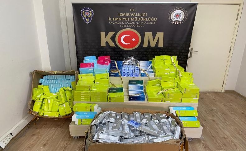 İzmir'de kaçak botoks ürünleri ele geçirildi