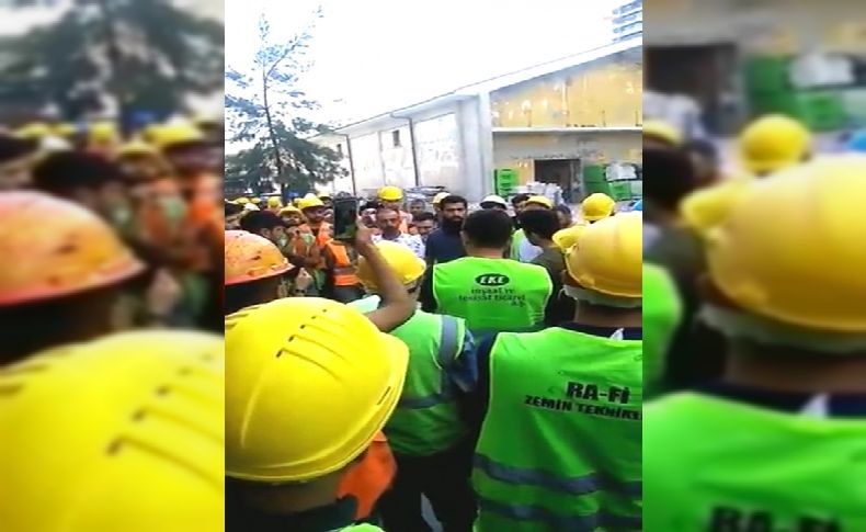 Gökdelen inşaatında feci kaza: İşçiler iş bıraktı!