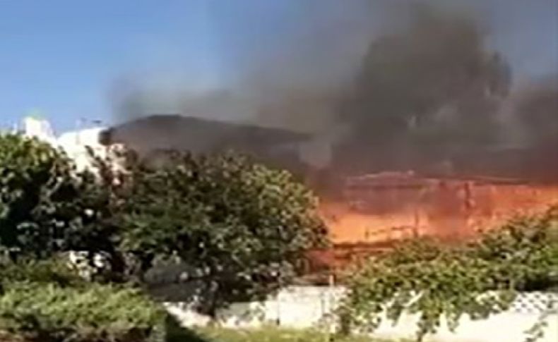 İzmir’de oturduğu evi yakan şahıs gözaltına alındı