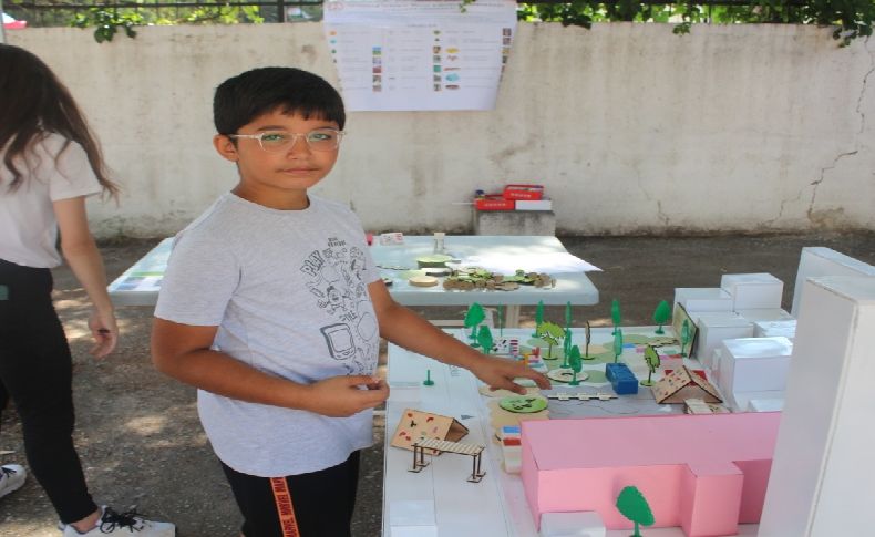 Karşıyakalı çocuklar kendi okul bahçelerini tasarlıyor
