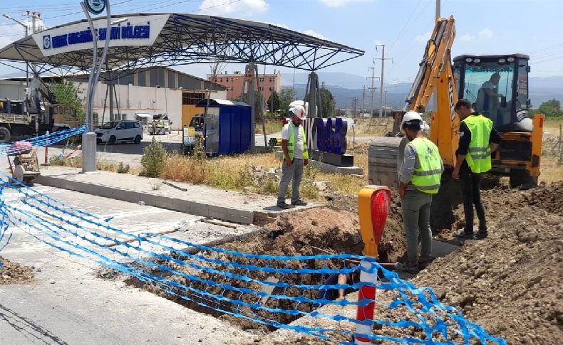 Kınık Organize Sanayi Bölgesi doğalgaza kavuşuyor