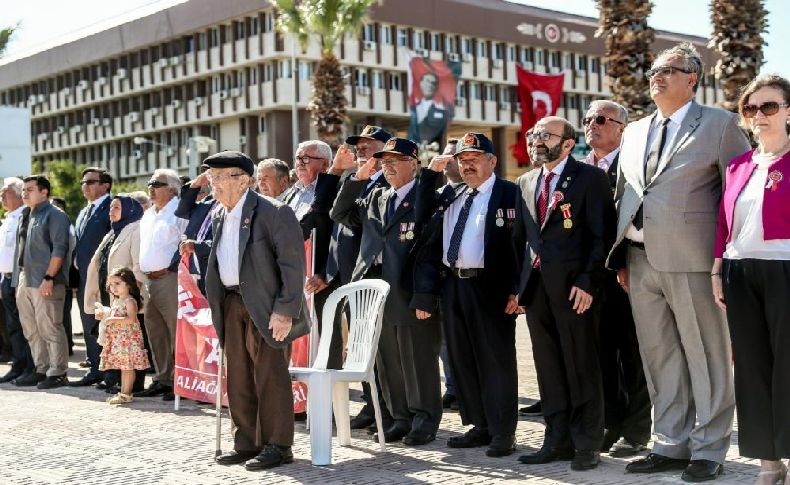 Aliağa'da Gaziler Günü coşkusu