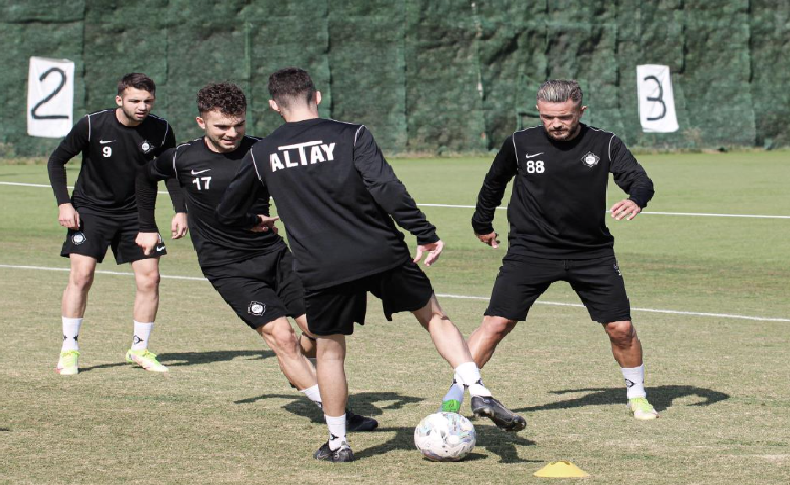 Altay’da Manisa FK maçı hazırlıkları sürüyor