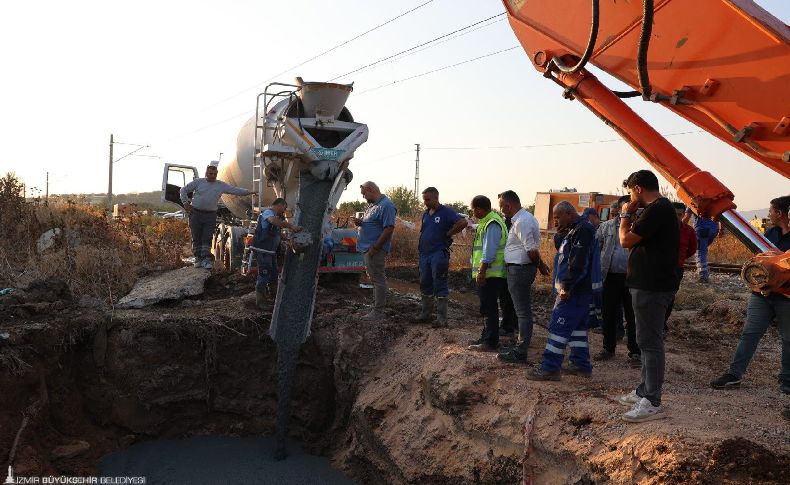Arıza giderildi, hatta su verilmeye başlandı
