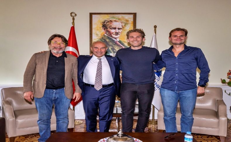 Başkan Soyer Göztepe Başkanı Ankersen’i ağırladı