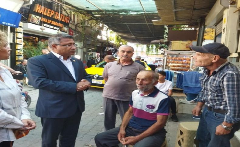 CHP Konak İlçe Başkanlığı sahaya indi