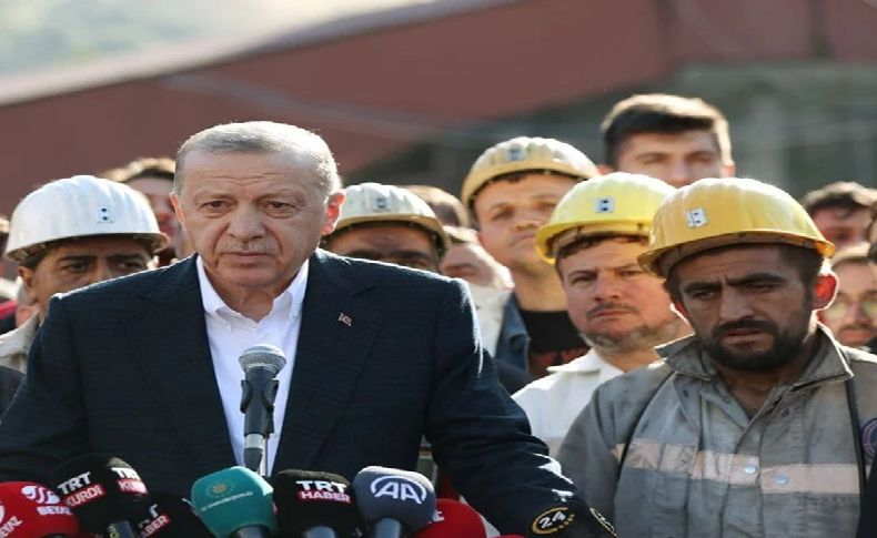 Erdoğan açıkladı: Madenci ailelerine maddi yardım