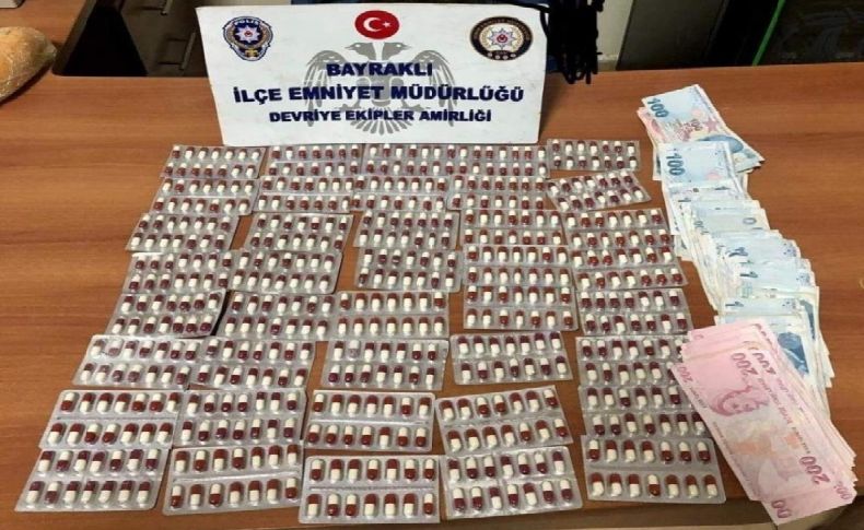 İzmir'de uyuşturucu taciri nefes kesen takiple yakalandı