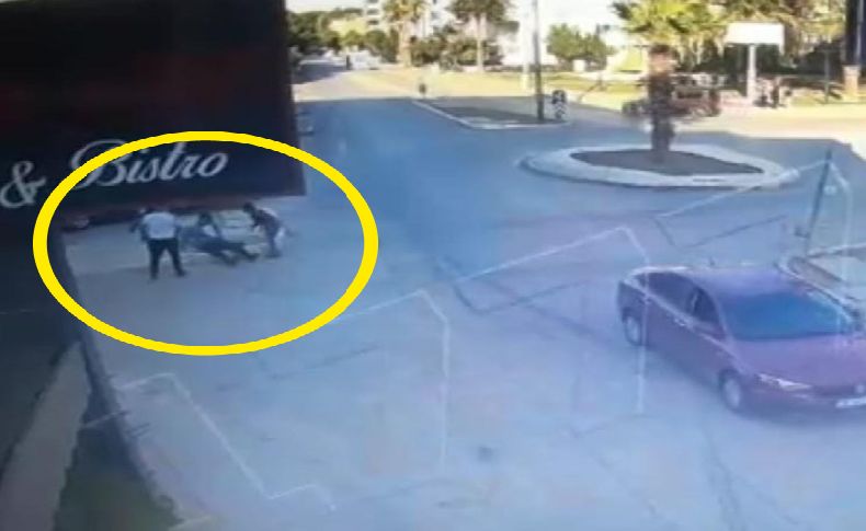 İzmir’de doktor Günay'ın 3 zanlı tarafından darp edilmesi kamerada