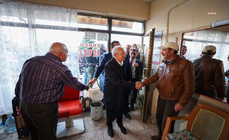 Kılıçdaroğlu'nun ziyaret ettiği Sivaslı berber: Demin kuru ekmek yiyorduk arkadaşla