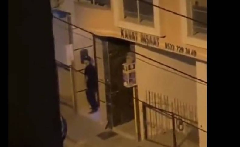 İzmir'de iğrenç olay! Kız öğrenci yurdunun önünde mastürbasyon yaptı