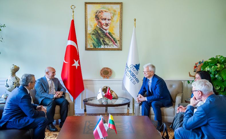 Soyer, Baltık ülkelerinin büyükelçilerini konuk etti