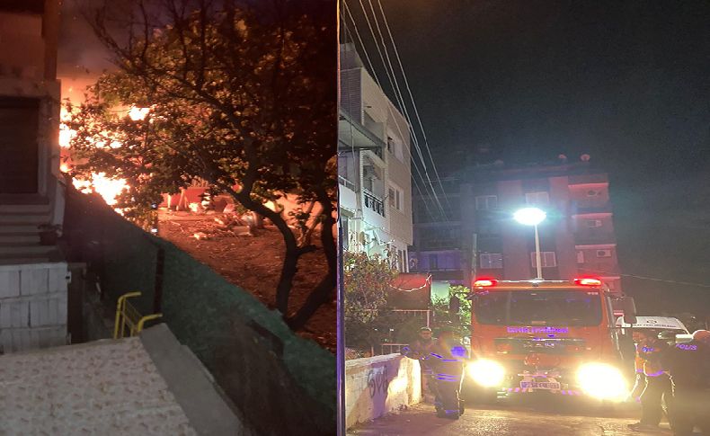 İzmir’de evde çıkan yangında 1 kişi hayatını kaybetti