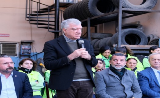 Başkan Engin, belediye personelinin yeni yılını kutladı