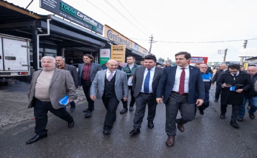 Tunç Soyer'den Buca 6. Sanayi Sitesi'ne ziyaret