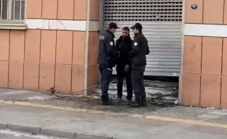 Hırsızlık için girdi, 3 dakika sonra polise yakalandı