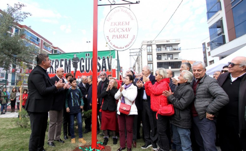 Karşıyaka Belediyesi, Ekrem Güçsav’ın adını parka verdi