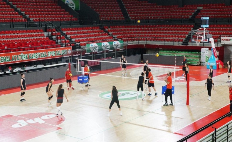 KSK Voleybol, Çanakkale Belediyespor hazırlıklarını sürdürüyor