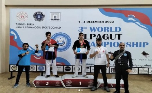 Yunus Emre Ekmekçi, Wushu'da ikinci oldu